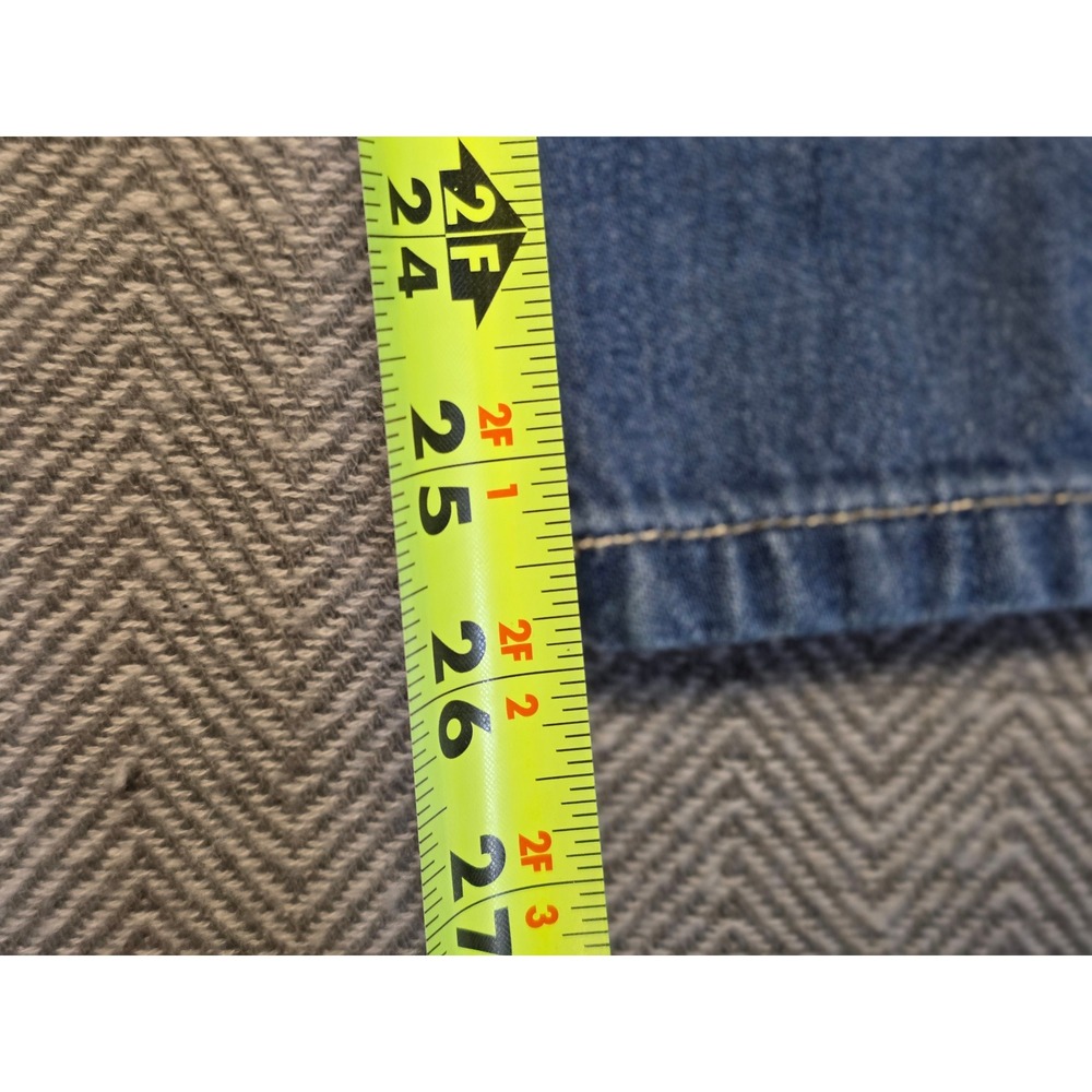 Kancan Jeans Women's Size 7 27‎ Distressed Boyfriend Jeans Blue Denim - Picture 6 of 7